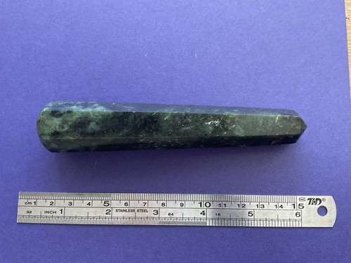 Green crystal wand - crystal, me