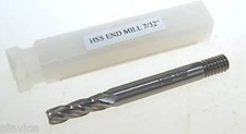 7/32 " HSS FOUR FLUTE ENDMILL