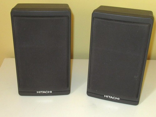 Pair hitachi rear - hitachi, speakers
