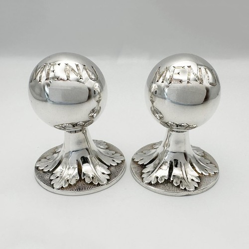 Pair victorian menu - menu, holders