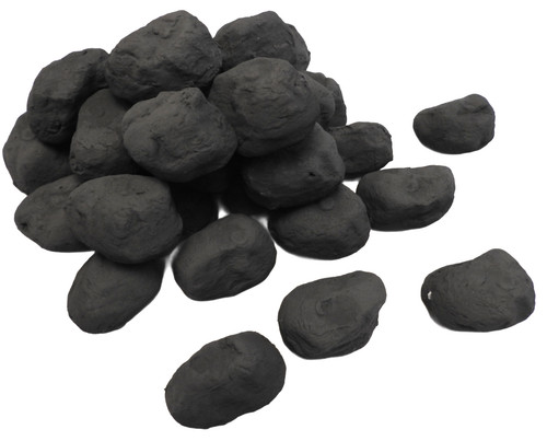 Gas fire coals - gas,