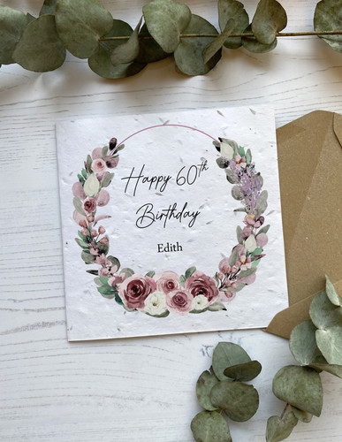 Personalised 60th birthday - 60th,