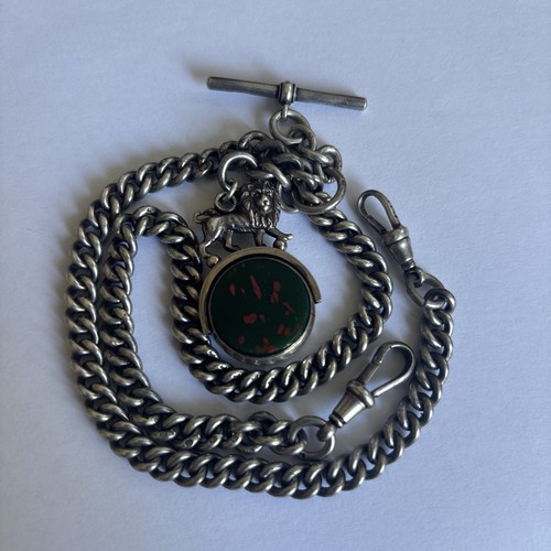 Antique solid silver - silver, double