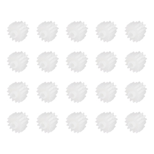 20pcs plastic gears teeth - 20pcs,