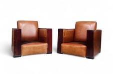 PAIR OF ART DECO ARMCHAIRS