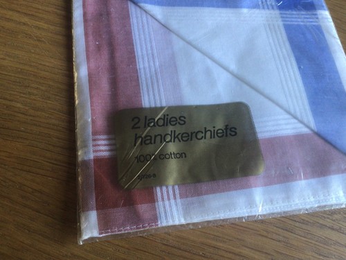 Vintage cotton handkerchiefs - cotton,