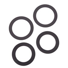 Quiet piston ring for - piston, oil