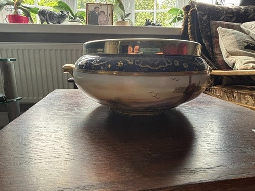Large fruit bowl epns - fruit, silver