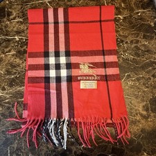 Burberry Check Scarf 100%