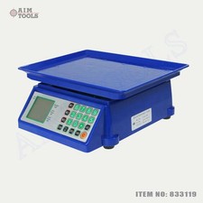 833119 30kg Electronic Digital Pricing Super Market Fruits Postal Weigh Scale