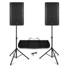 Pair of 12" Active Powered PA