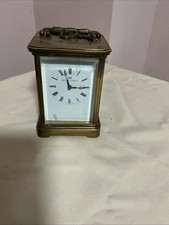 LONDON MODEL N0  1752 MATHEW NORMAN 11 JEWEL SWISS MADE CARRIAGE CLOCK 