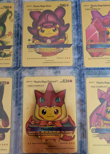 Random gold pikachu tag - 1,
