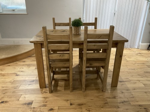 Rustic farmhouse dining - rustic,, table