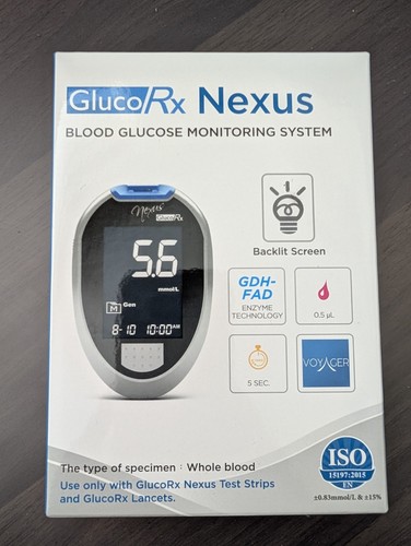 Glucorx nexus blood glucose - nexus,