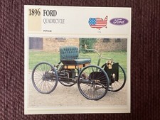 Ford Quadricycle,  1896