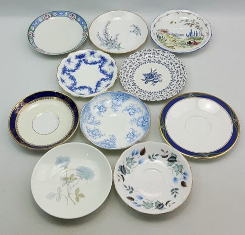 10x bone china blue - bone,