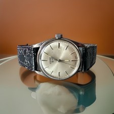 Vintage Roamer Sport 17J Cal.414 Handwind Silver GWO Dust-Cover Swiss Mens Watch