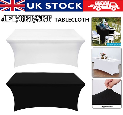8ft table cloth - 4, stretch