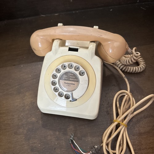 Vintage telephone rotary dial - telephone,