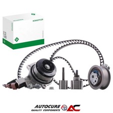 FOR VW AUDI SEAT SKODA GENUINE INA 530065030 WATER PUMP & TIMING BELT KIT