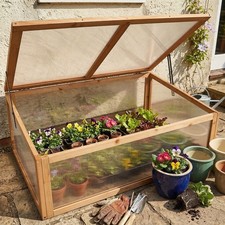 Wooden Cold Frame Mini Green