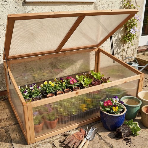 Wooden cold frame - frame, mini