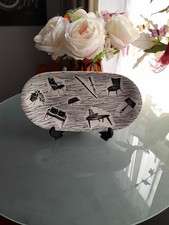 METRO SHAPED SANDWICH PLATTER HOMEMAKER BY RIDGEWAY POTTERIES MINT CONDITION