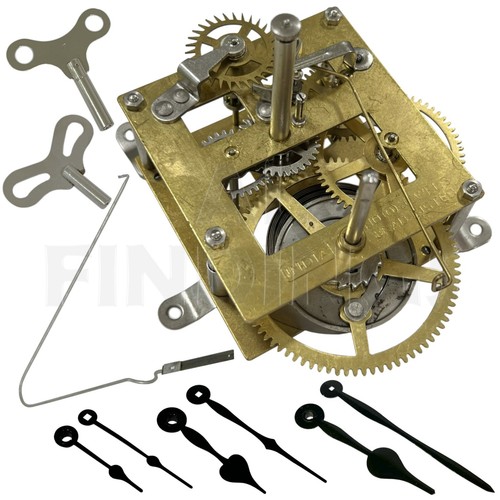 Manual wind day clock - manual,