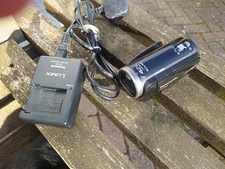 Panasonic black HDC-SD80 HD Camcorder in working condition