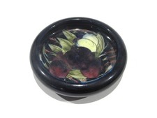 Moorcroft dish of cushioned