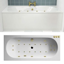 Nuie Otley Whirlpool Bath