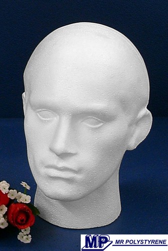 Polystyrene male mannequin - polystyrene,