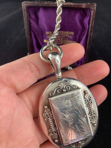 Large antique victorian - victorian, silver