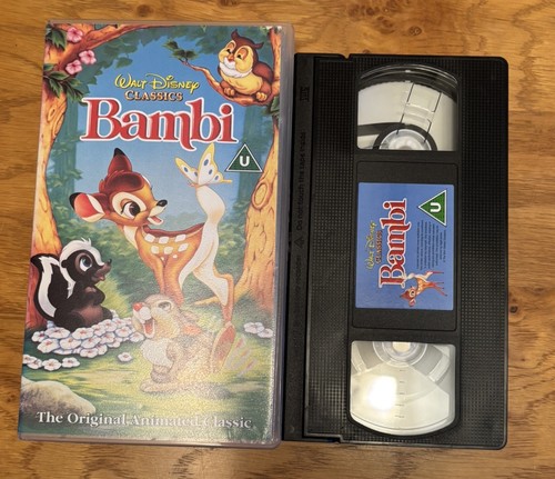 Walt disney classics bambi vhs - disney,