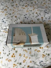 Portland White Wooden Toilet