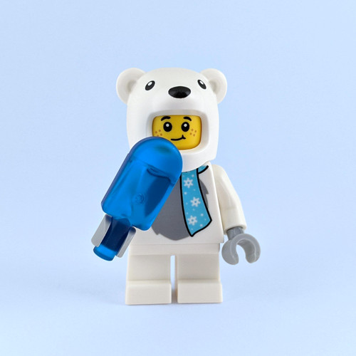Lego polar bear - bear, kid