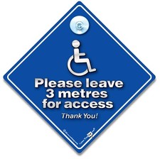 Disabled Driver Please Leave 3