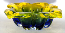 HEAVY BLUE & YELLOW MURANO 4