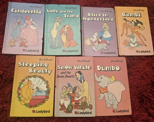 Books ladybird disney - disney, 1980s