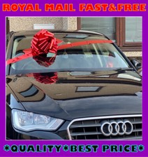 Giant Red Car Bow 12” Extra