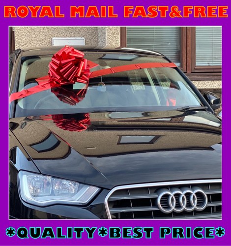 Giant red car - giant, bow