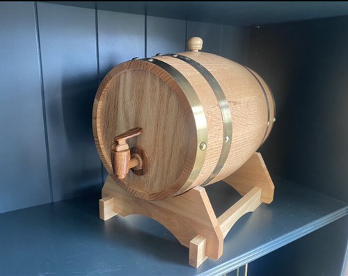 Wine barrel wooden oak - 3l,