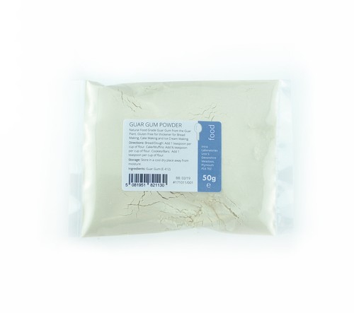 Pure guar gum - pure, food