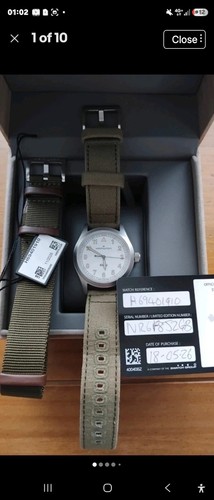 Hamilton khaki field quartz - khaki,