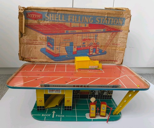 Vintage mettoy shell - vintage, filling