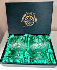 2 x GALWAY CRYSTAL Large Cut