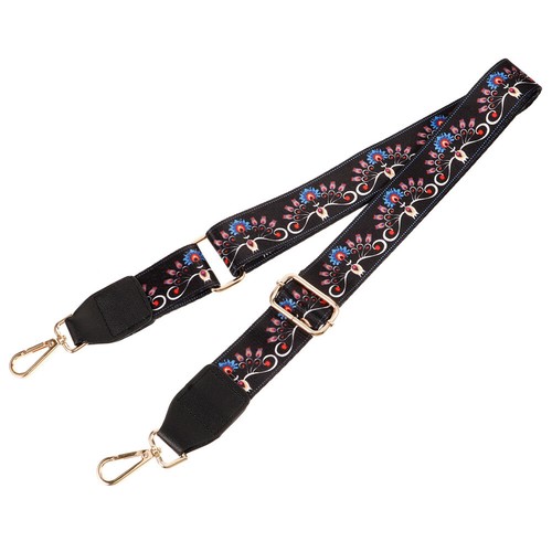 Vintage pattern banjo strap - pattern,