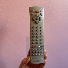 Matsui Tv Remote Light Grey
