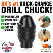 2X Quick Change Keyless Chucks